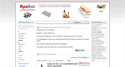 Desktop Screenshot of apobot.de